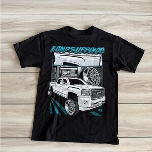 LGND Supply Co GMC Graphic T-Shirt Black Extra Small NWT
